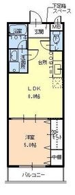 コリーヌ池上の間取図