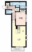 シャーメゾンパルの間取図