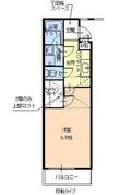 パルコート清水Ⅱ番館の間取図