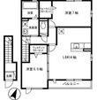 ヴィラファミールの間取図