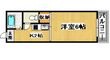 コスモハイツエコーの間取図