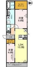 ラ・ベル・メール鳳の間取図