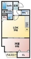 F+style羽衣3号館の間取図