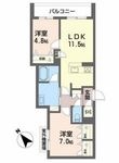 siesta(シエスタ)の間取図