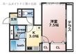 写真：ボナールB棟1階の間取図