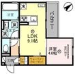 サニーグリーンの間取図