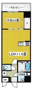 MANDARIN COURT 深井駅前の間取図