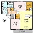 サニーヒルズ泉大津A棟の間取図