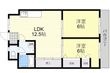 辰巳マンションの間取図