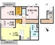 ネオ・ハイツの間取図