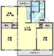 泉北槇塚台住宅10号棟の間取図