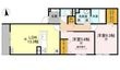 orchidea大鳥(オルキデーアオオトリ)の間取図