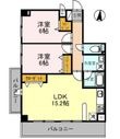 フレア・ブローリーの間取図