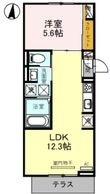 COLORATO(コロラート)狭山の間取図