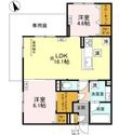 ファブール東羽衣の間取図