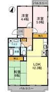 オースター6番館の間取図