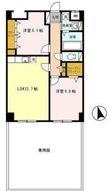 カーサ善の間取図