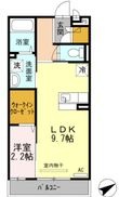 スカイコート津久野の間取図