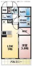 サザンクレスト高師浜の間取図
