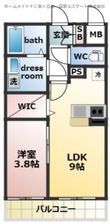 サザンクレスト高師浜の間取図