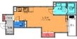F+style西取石4号館の間取図