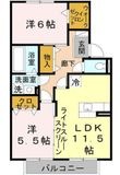 松韻舎B棟の間取図