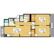 安田マンションの間取図