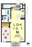ヒルズ羽衣の間取図