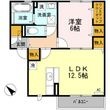 パシオーネ A棟の間取図