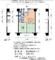 泉北原山台一丁5-3号棟の間取図