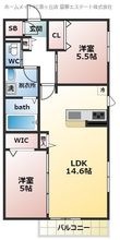 シャルム高石の間取図