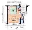 白鷺A12号棟の間取図