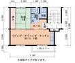 泉北茶山台二丁3-25号棟の間取図