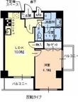 ローズステージ泉大津駅前の間取図