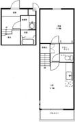 スリーハーブズ狭山Ⅱ番館の間取図