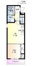 フジパレス泉大津駅西の間取図