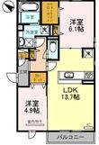 ヴィラアステール B棟の間取図
