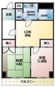 メゾンロゼの間取図