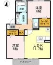 ソレイユ鈴の宮の間取図
