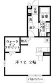 写真：新ハイツウグイスB棟2階の間取図