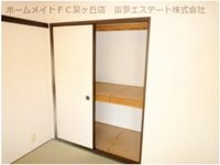 収納のためのスペースです