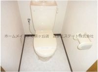 清潔感のあるトイレです
