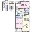 スペチアーレ　トレの間取図