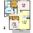 ソレイユ　アンの間取図
