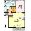ラフィーネ徳庵の間取図