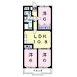 田中ハイツの間取図