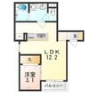 F+style天美東4号館の間取図