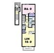 フィオーレ松ヶ丘の間取図