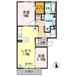 エクレール天美我堂の間取図