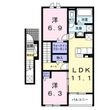プリュニエ キャトルの間取図